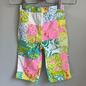 Lilly Pulitzer Vintage White Tag Toddler Pants SZ 3T